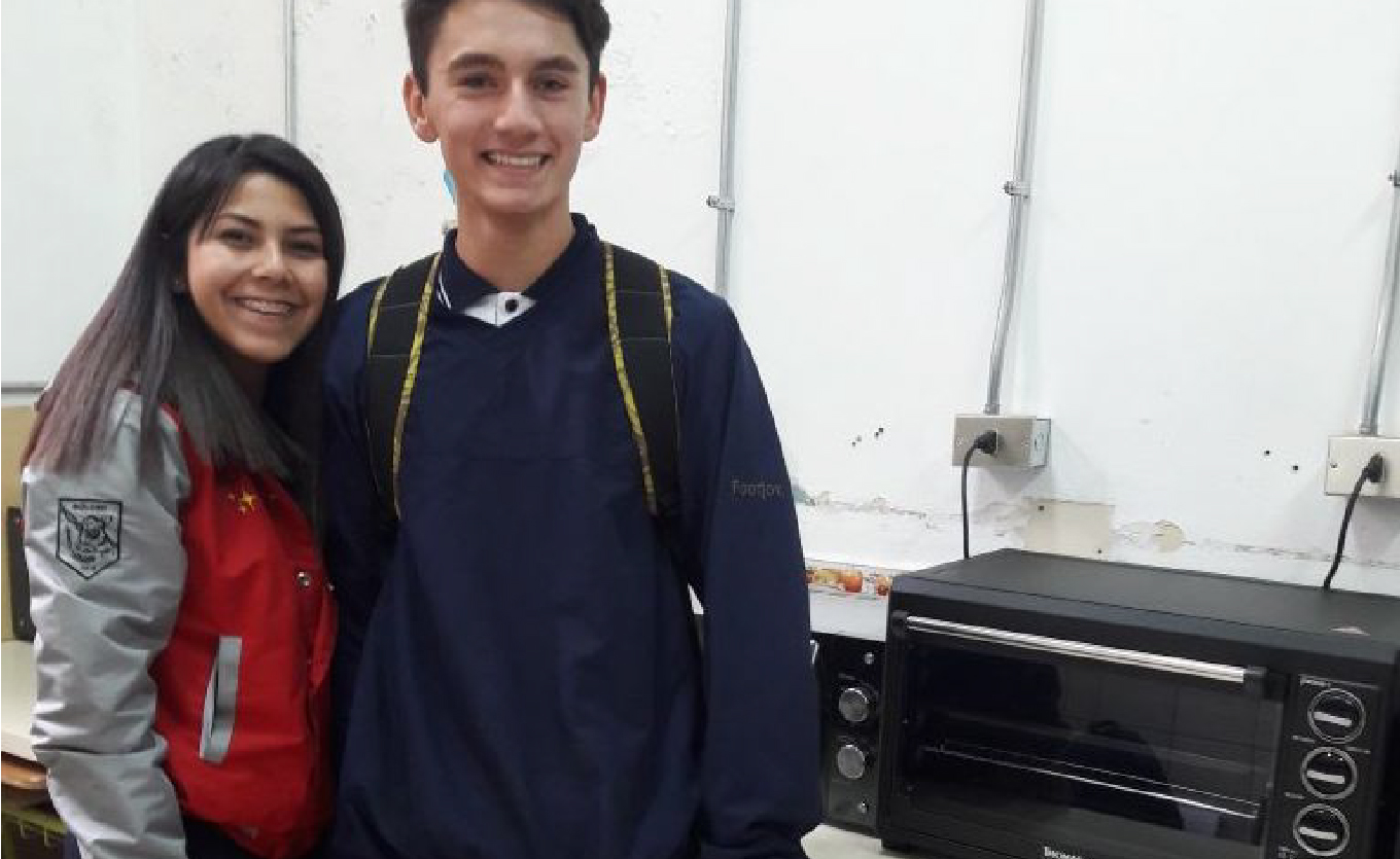 Donación Horno eléctrico para comedor de los alumnos